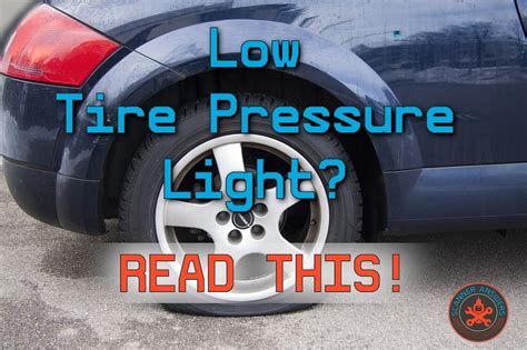 can you drive on low tire pressure?